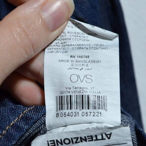 Piombo Woman's Utility Denim Jacket Check Exact Measurements for Correct size - Picture 11 of 14